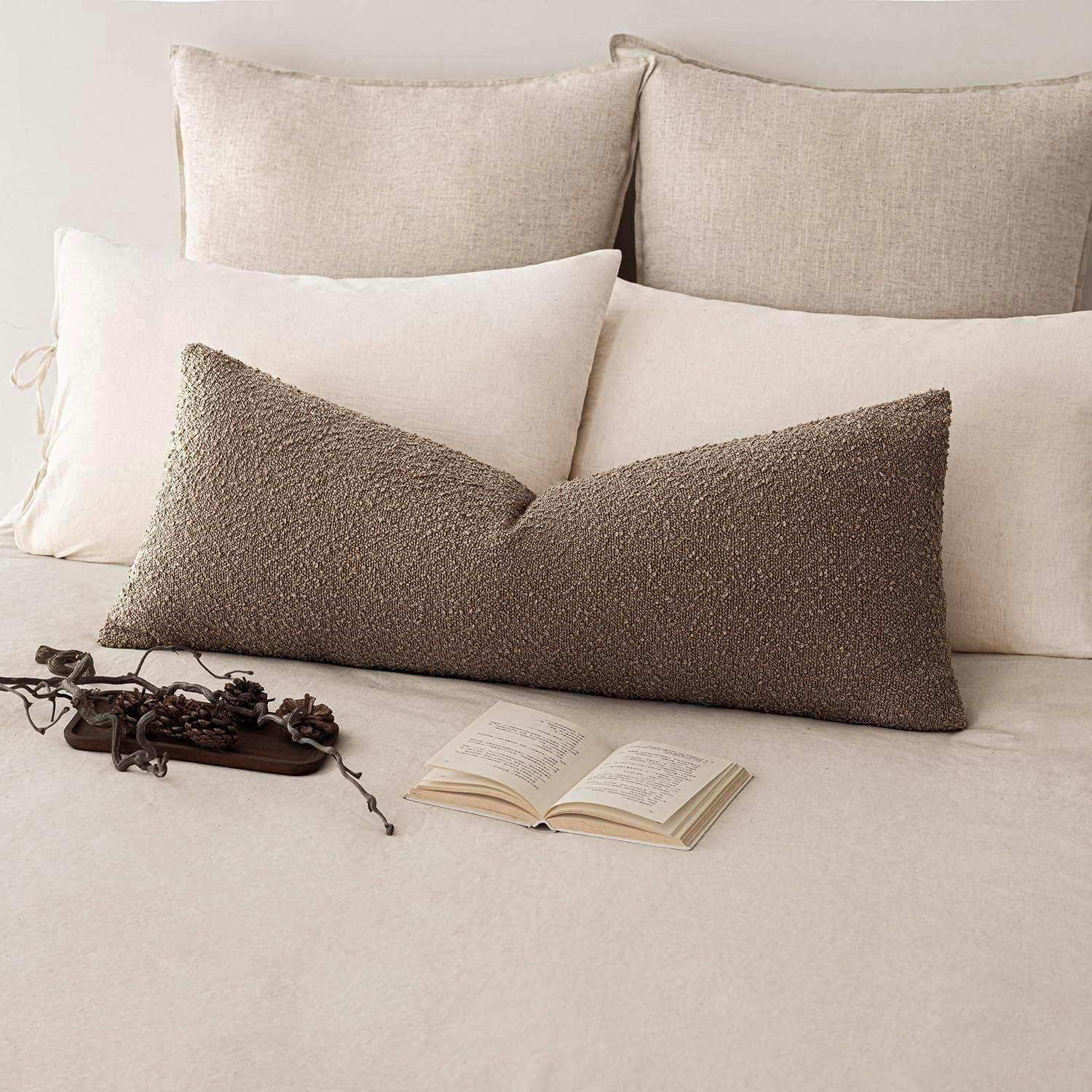 Boucle Lumbar Pillow Case